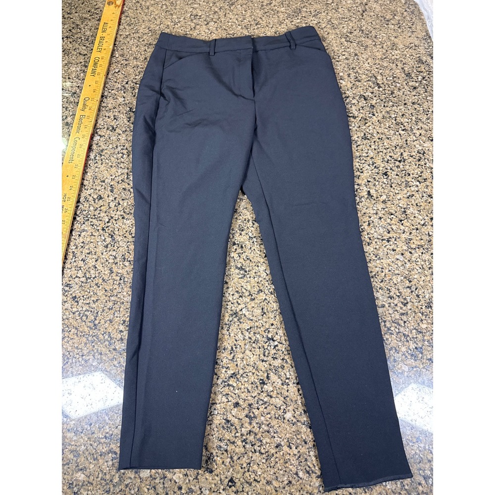 Express Editor Black Dress Pants Womens 8S Straight Leg Professional Workwear